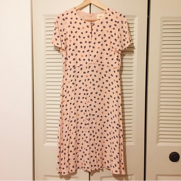 NEW Anthropologie Maeve Floral Flare Dress Size 2 - Picture 2 of 10